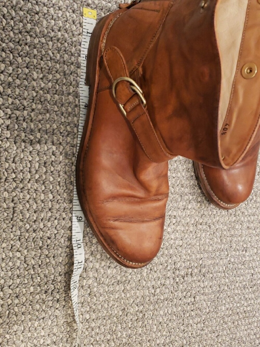 Brunello Cucinelli Tan Leather Harness Boots - Picture 16 of 16